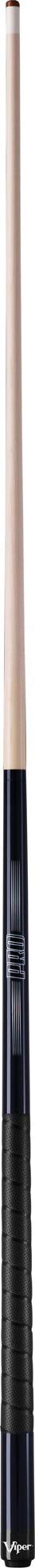 Viper By Gld Products Revolution Sure Grip Pro 58'' 2-Piece Billiard/Pool Cue, Metallic Black, 18 Ounce (50-0703-18)