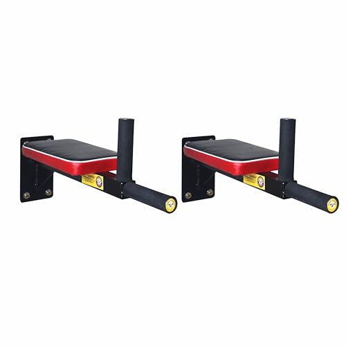 Protoner Wall Mounting Bar for Dips, Leg Raise and Multiple Exercises