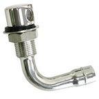 Whitecap Fuel Vent - Round Head, 90 Degree, 9/16'' Hose