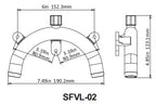 Seaflo Vented Loop Choose Size And Pack Quantity (1'', 1-Pack)