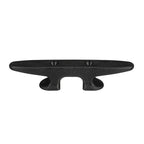 Seachoice Plastic Open Base 8 In. Boat Dock And Anchor Line Cleat, Black Finish