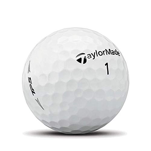 Taylormade Tp5 Golf Balls (One Dozen), White, Large