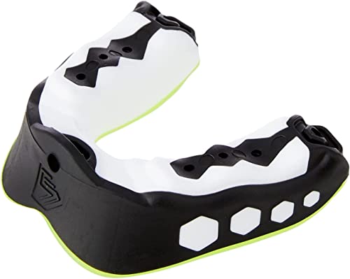 Shock Doctor Unisex Child Flavored Gel Max Flavor Fusion Mouthguard, Lemonlime, Youth Us