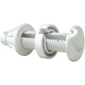 Seachoice 1 Inch White Water Tight Thru Hull Wire And Cable Pass Thru Fitting For Boats