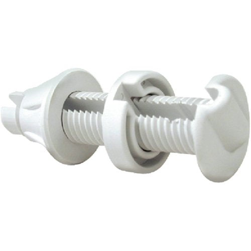 Seachoice 1 Inch White Water Tight Thru Hull Wire And Cable Pass Thru Fitting For Boats