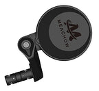 Meachow 2022 New Bar End Bike Mirror, 80Mm Crystal Uhd Automotive Grade Glass Lens E-Bike Mirrors, Scratch Resistant, Safe Rearv