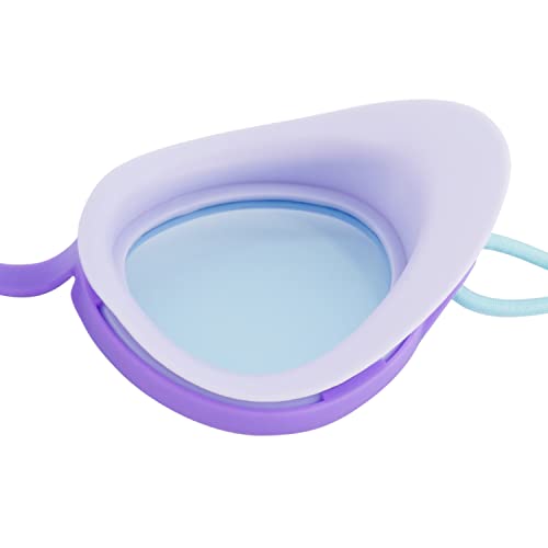 Speedo Unisex-Child Swim Goggles Sunny G Ages 3-8, Purple/Celeste
