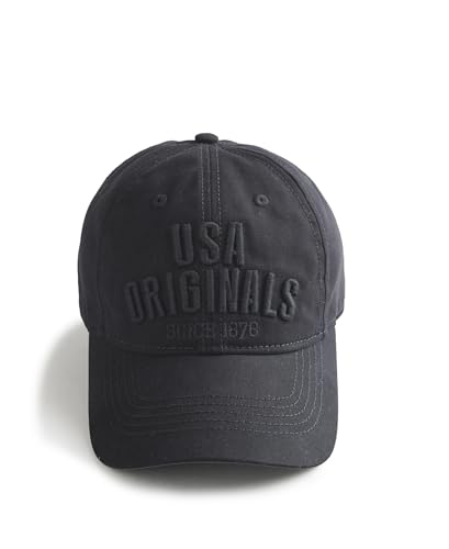 Jockey MenS Cp31 Super Combed Cotton Rich Solid Cap With Adjustable Back Closure_Black_Free Size