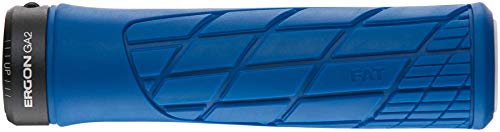 Ergon Unisex'S Ga2 Grips, Midsummer Blue, Fat