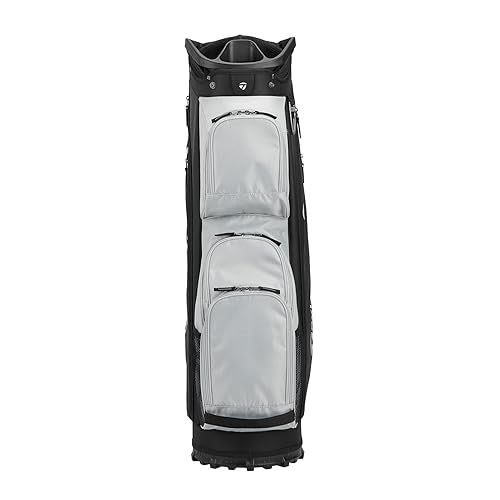 TaylorMade Golf 2023 Black/Gray Classic Cart Golf Bag