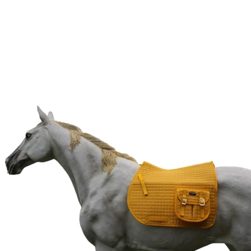 Challenger Horse Quilted English Contoured All-Purpose Saddle Pad 72129