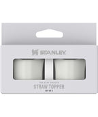 Stanley Quencher Stay Smooth Anti-Pucker Straw Topper 2-Pack | Ergonomic Sip Through Straw Cap For Tumbler With Handle | Silicon
