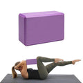 Yoga Block 1 Pice, Home Brilliant High Density Yoga Blocks 9X6X3To Improve Strength, Flexibility And Balance, Light Weight And N