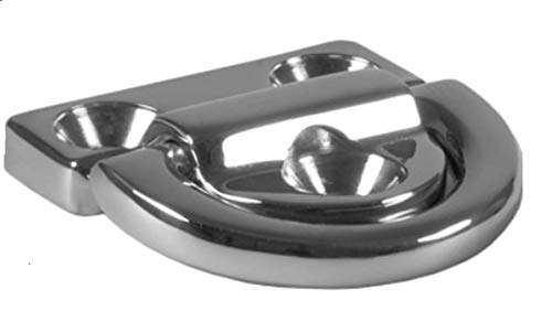 Marine Grade Stainless Steel Folding Pad Eye 11/32''
