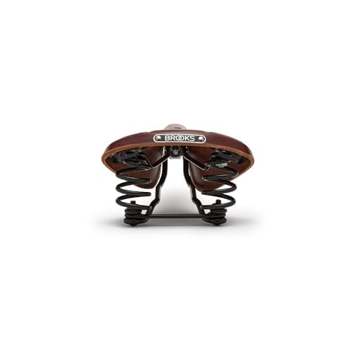 Brooks Saddles Men'S Flyer Bike Saddle, Antique Brown/Black Steel