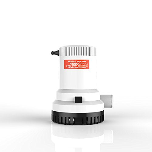 Seaflo 12V 1500 Gph Bilge Pump And Automatic Float Switch