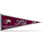 Rico Industries Ncaa Southern Illinois Salukis Classic 12'' X 30'' Felt Wall D  Cor Pennant - Great For Home/Bed Room/Man Cave D