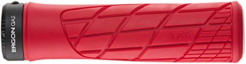 Ergon Unisex'S Ga2 Grips, Risky Red, One Size