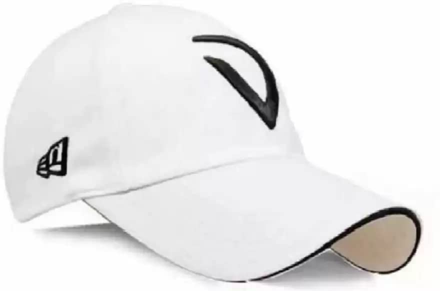 Selloria Brand Cap Unisex Cap Quick Drying Sun Hat For Activites Sports Baseball Hat Colour White For Men(Pack Of 1)