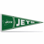Rico Industries Nfl Football New York Jets Retro - Alt 12'' X 30'' Felt Wall D  Cor Pennant - Great For Home/Bed Room/Man Cave D