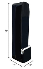 Club Champ Golf Bag Travel Cover(Black)