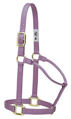 Weaver Leather Original Non-Adjustable Nylon Horse Halter, Yearling, Lavender