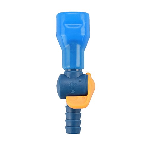 J.Carp On-Off Switch Bite Valve Tube Nozzle Replacement For Hydration Pack Bladder, Straight Pack Of 2