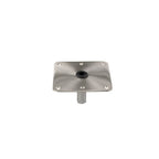 Springfield Kingpin 7'' X 7'' Stainless Steel Square Base (Threaded)