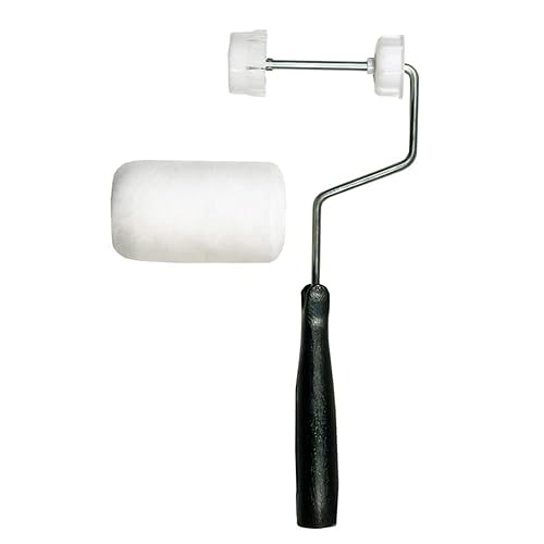 1014483 Roller Cvr W/Frm 4'''' Linzer 4 In. W Trim Paint Roller Cover And Frame Threaded End (Pack Of 6)