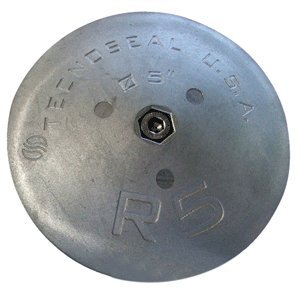 Tecnoseal R5Al Rudder Anode - Aluminum - 5'' X 7/8''