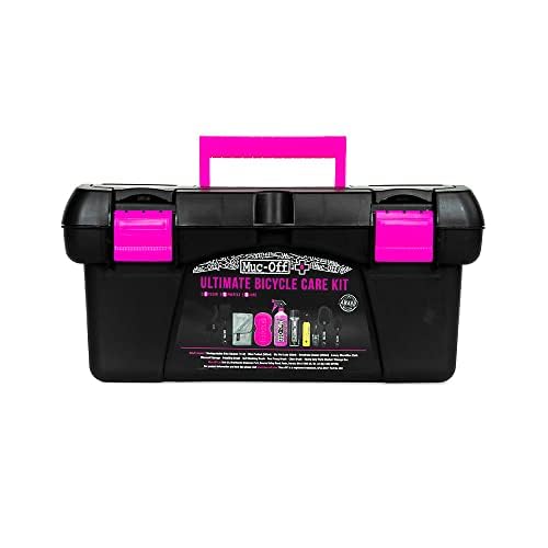 Muc Off Ultimate Bicycle Cleaning Kit - Must-Have Kit To Clean, Protect And Lube Your Bike - Includes Bike Cleaner, Bike Protect