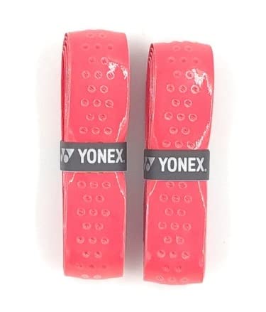 Yonex Aerocush 9900 Badminton Grip (Pack Of 2) Red