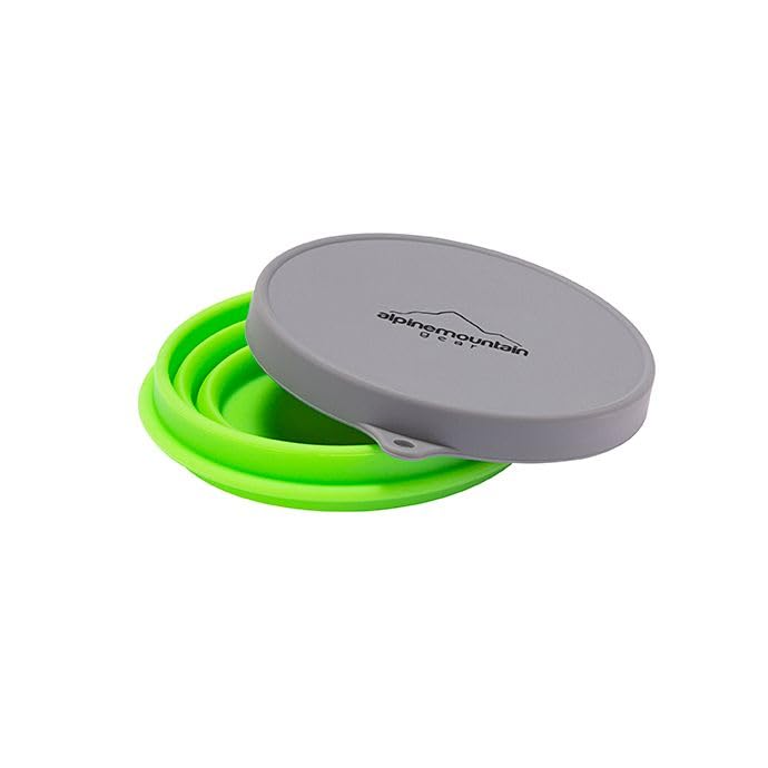 Collapsible Silicone Bowl With Lid For Camping And Backpacking - Camping Dishware Gear Essentials In Small/Medium/Large (Made By