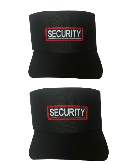 Quality Fab Security Guard Accessories Badge Cap Pack Of 2