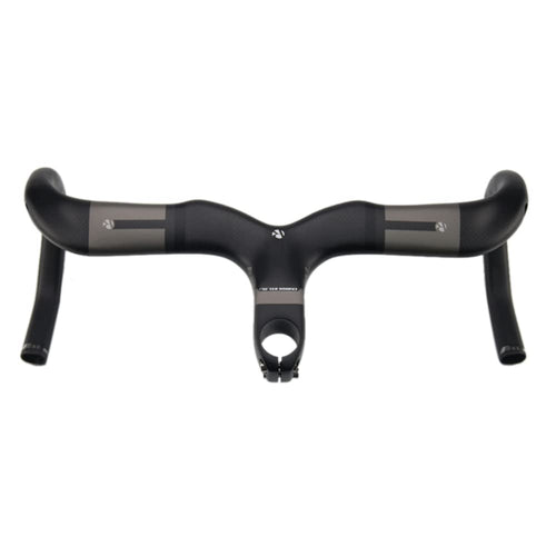 28.6 Integrated Bar And Stem Road Drop One Piece Handlebar Integrated Stem Road 100Mm Reach Carbon Fiber Drop Bar 420 * 100Mm