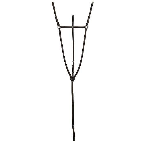Davinci Raised Breastplate Martingale Hrse Dk Brow