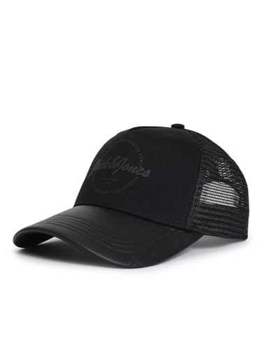 Jack&Jones Black Trucker Mesh Cap