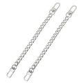 Immijwell Bag Strap Extender 2Pcs 7.9 Inch Short Purse Chain Strap Replacement For Shoulder Cross Body Bag Handbag Crafts (20 Cm