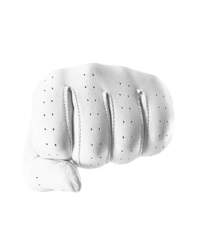 Vice Golf Mens Pure Golf Glove, Worn On Left Hand, Medium, White