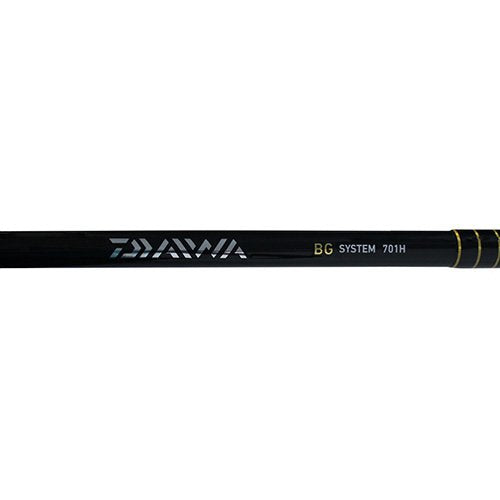 Daiwa Bg5000/701H Bg Saltwater Pre-Mounted Combo, 5000, 6+1 Bearing, Spinning, 7' Rod, 1Piece
