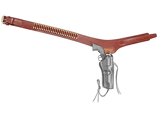 11023 110 Wyoming Drop Loop Belt, Walnut Oil, Plain Finish