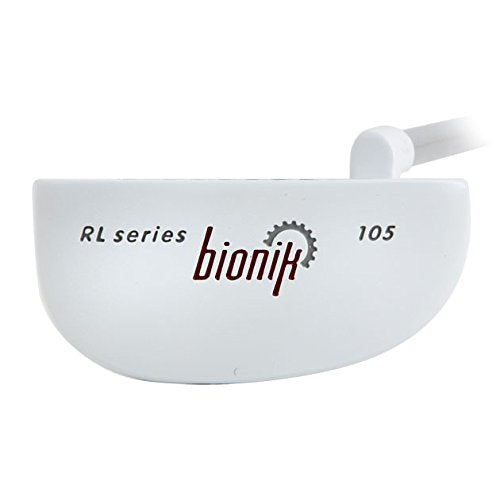 Bionik 105 Nano White Golf Putter Right Handed Semi Mallet Style With Alignment Line Up Hand Tool 32 Inches Petite Ladys Perfect