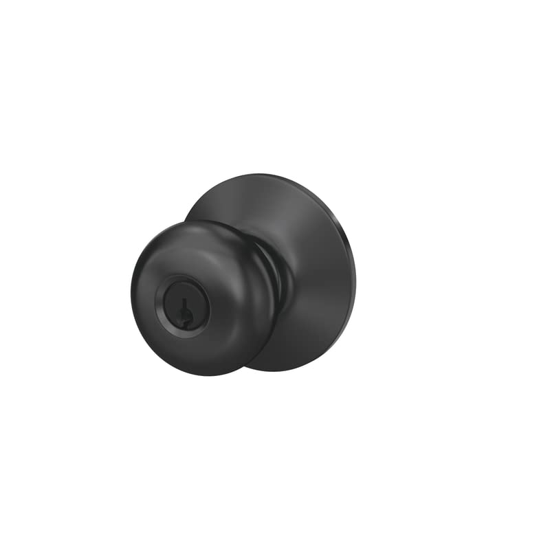 Entry Knob Plymth Mtblk (Pack Of 1)
