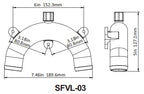 Seaflo Vented Loop Choose Size And Pack Quantity (1-1/2'', 1-Pack)