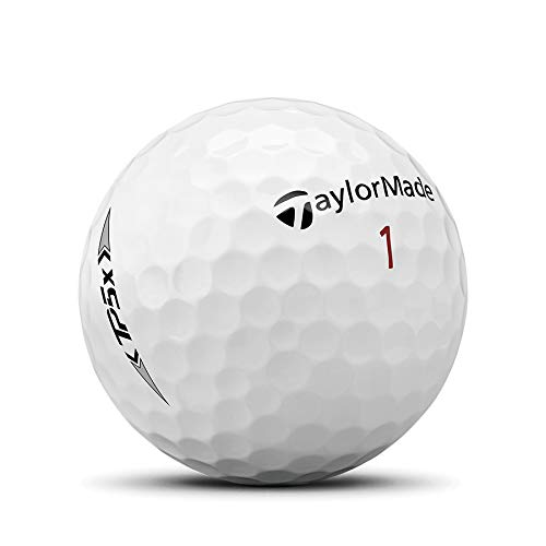 Taylor Made Unisexs Tp5 X Golf Balls, White, One Size