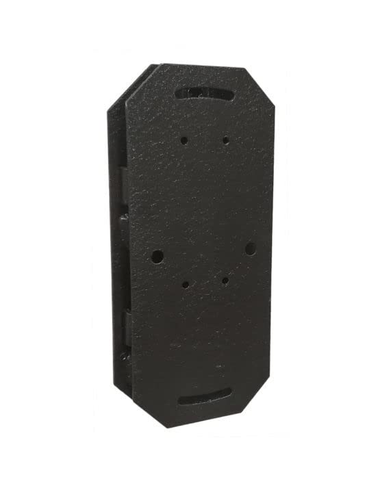 Skull Hooker Large Powder-Coated Steel Flush Mount Designed For Mounting Large Animals Such As Elk And Moose