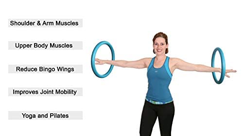 Sports Hoop Weighted Armhoop 200 - Box 200 Gram. 2 Hoops, Workout And Exercise