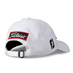 Titleist Men'S Tour Performance Golf Hat, Staff White/Black