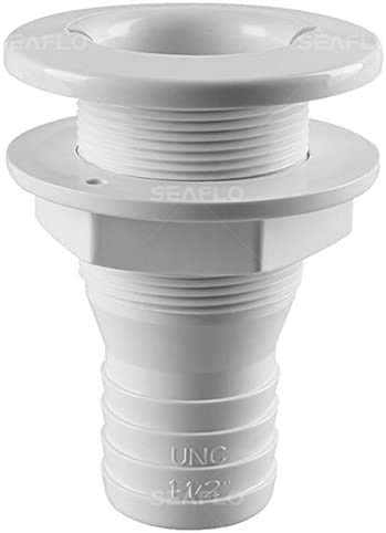 Seaflo Thru Hull Fitting Through Hull (1.5'' 1-1/2'', 10-Pack)