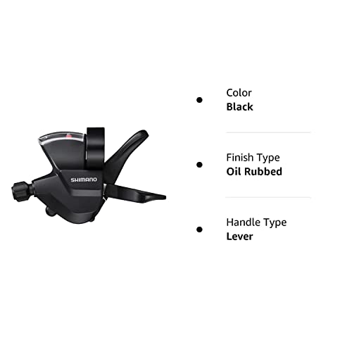 Shimano Sl-M315-8R 8-Speed Rapidfire Plus Bicycle Shift Lever - Right, With Optical Gear Display - Eslm3158Ra
